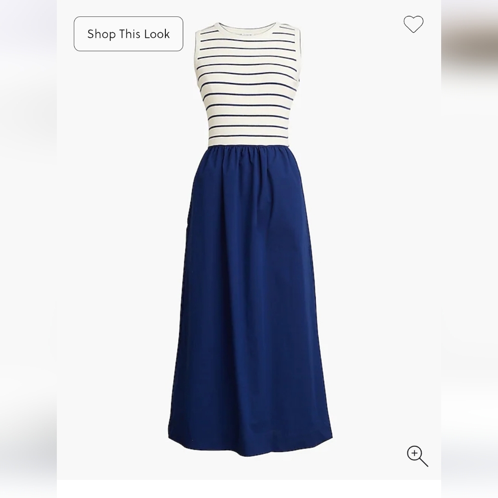 Striped Sleeveless Maxi Dress